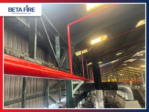 ติดตั้งระบบดับเพลิงคลังสินค้า