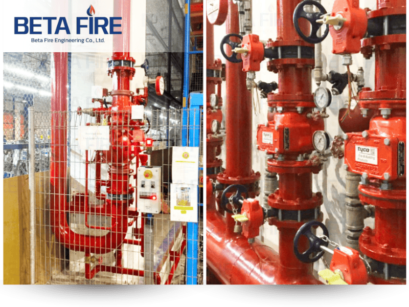 ติดตั้งระบบดับเพลิง